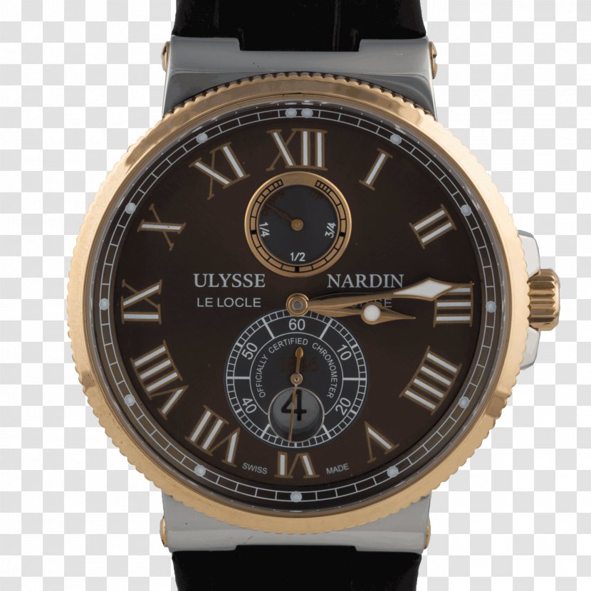 Watch Strap Marine Chronometer Ulysse Nardin - Metal Transparent PNG