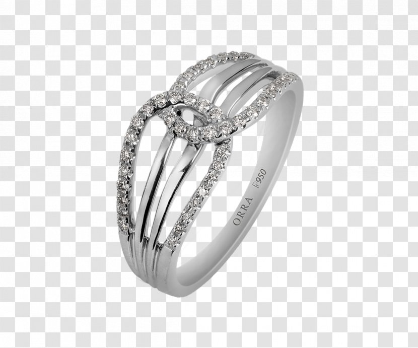 Wedding Ring Orra Jewellery Diamond - Platinum Transparent PNG