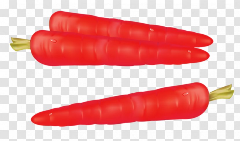 Chili Pepper Bell Vegetable Carrot - Malagueta - Three Carrots Transparent PNG