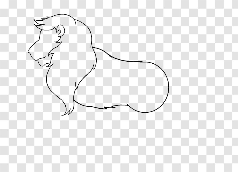Lion Drawing Mane Sketch - Tree Transparent PNG