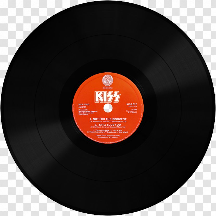 Phonograph Record Compact Disc Lick It Up LP Album - Cartoon - Cassette Transparent PNG