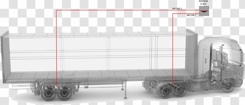 Car Drawing Truck - Plan - Tractor Trailer Transparent PNG