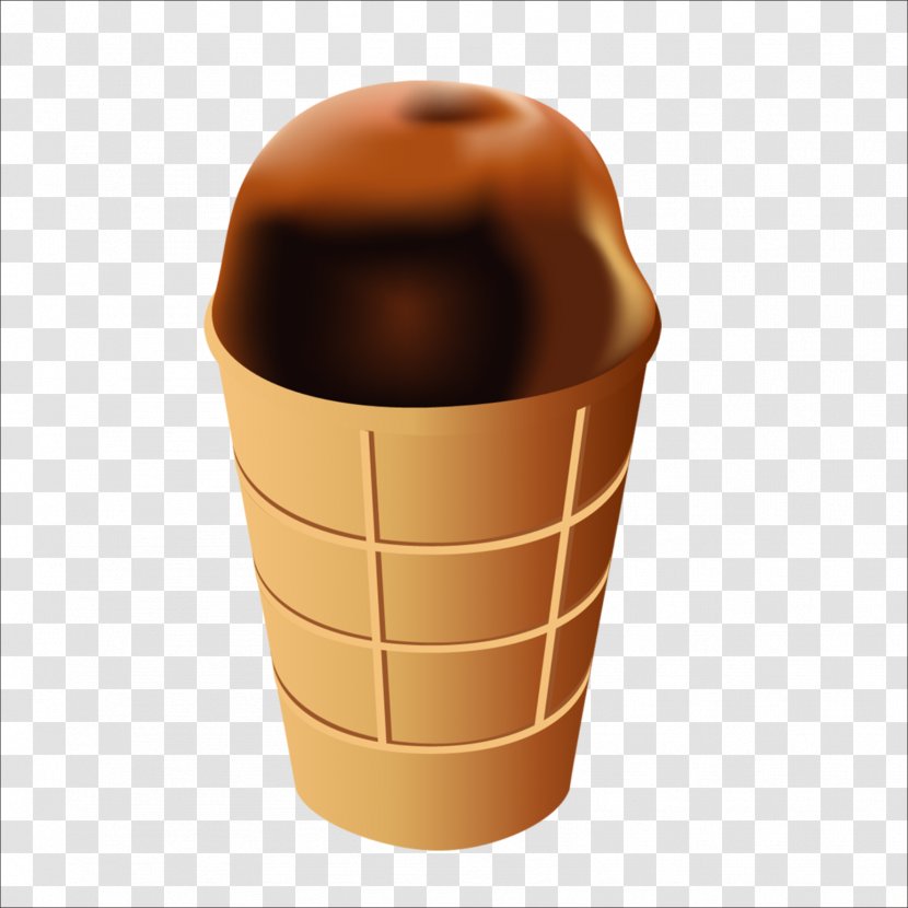 Ice Cream Cone Sundae Chocolate Transparent PNG