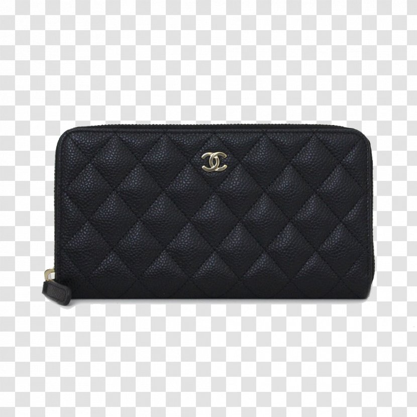 Handbag Leather Wallet Coin Purse - Messenger Bag - CHANEL Chanel Black Transparent PNG