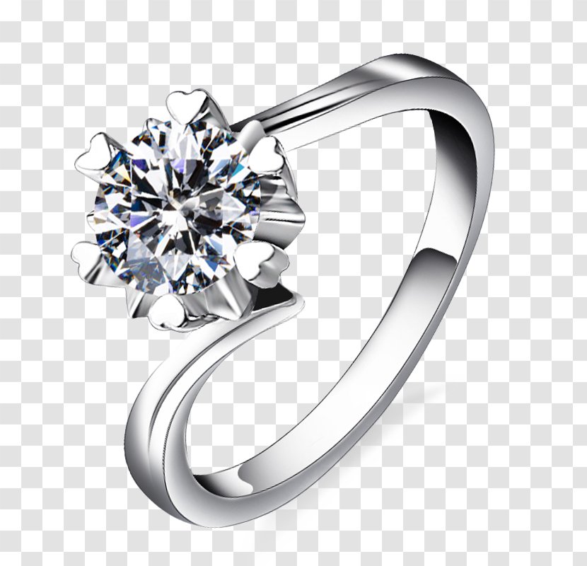Wedding Ring Diamond Icon - Body Jewelry Transparent PNG