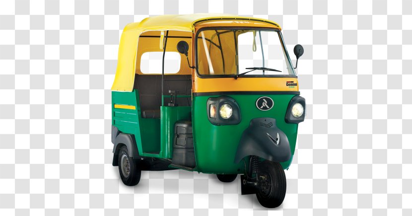 Bajaj Auto Rickshaw Car India - Natural Gas Transparent PNG