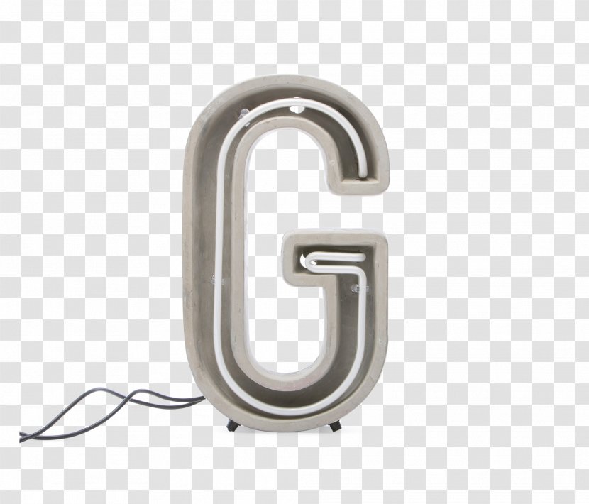 Lighting Neon Sign Lamp Seletti Spa - Number - Letter C Transparent PNG