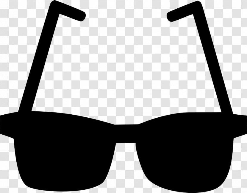 Sunglasses Goggles Clip Art - Monochrome Photography - Glasses Transparent PNG
