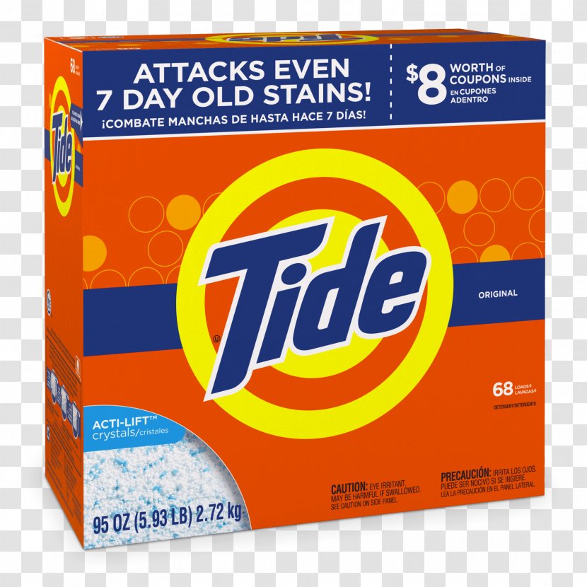 Tide Laundry Detergent Bleach Powder - Oxiclean - Washing Transparent PNG