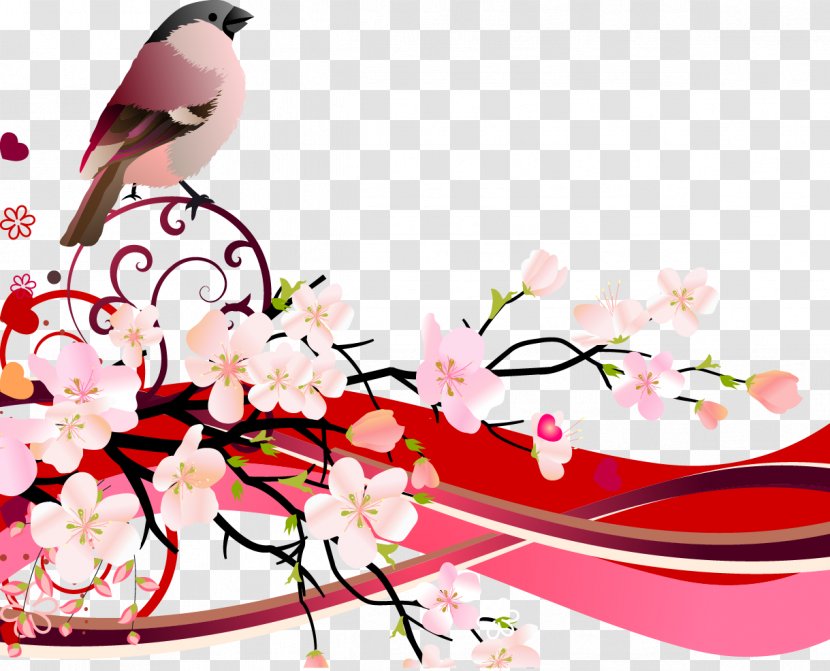 Download - Cherry Blossom - Fashion Plum Transparent PNG