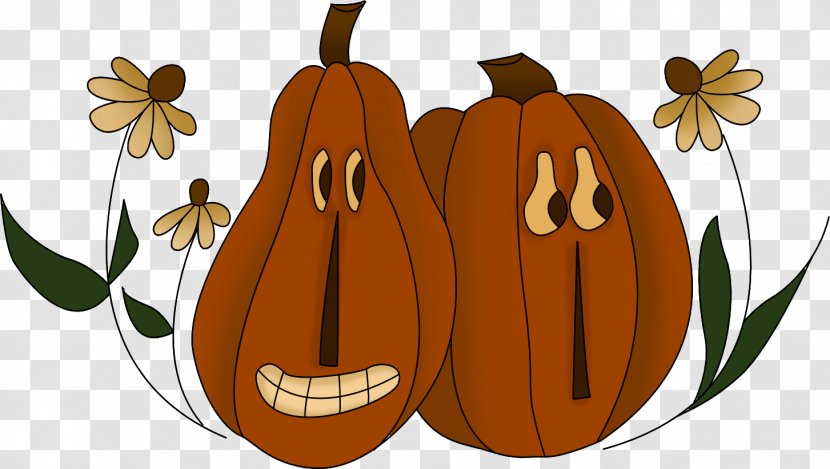 Jack-o'-lantern Calabaza Winter Squash Illustration Clip Art - Pumpkin - Verveine Transparent PNG