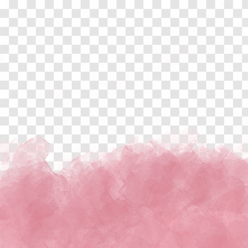 Beautiful Pink Water Stains - Texture - Pattern Transparent PNG