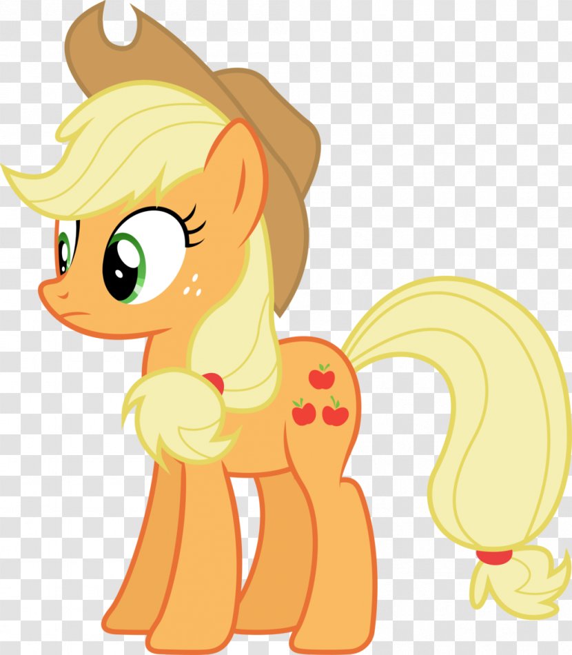 Applejack Fluttershy Pony Rainbow Dash Rarity - Creative Personality Mark Transparent PNG