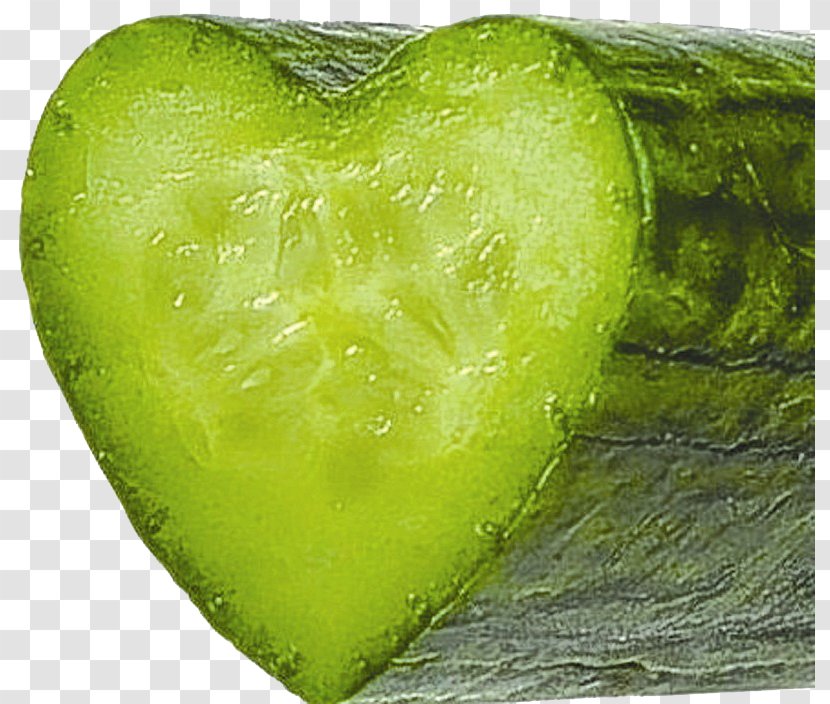 Cucumber Vegetable Fruit Auglis Salad - Cucumis - Heart-shaped Cucumbers Transparent PNG