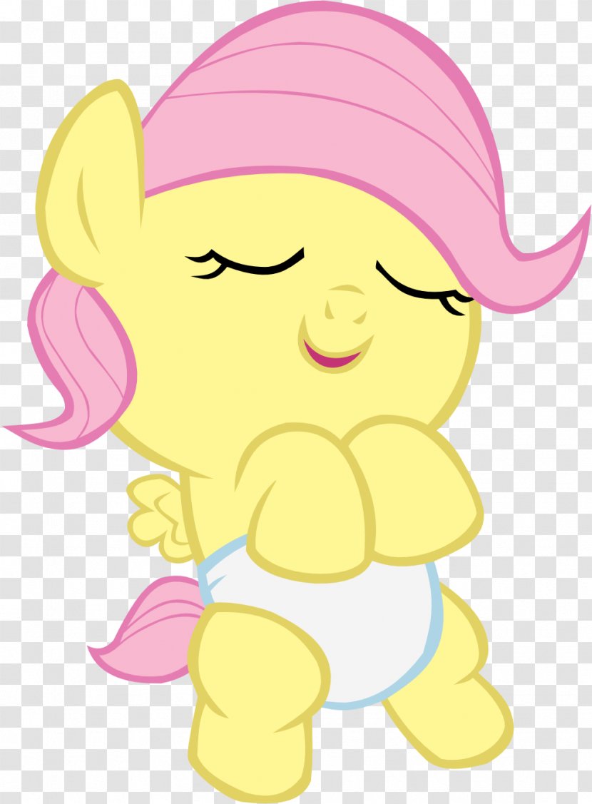 Fluttershy Pony Foal Cuteness Rainbow Dash - Frame - My Little Transparent PNG