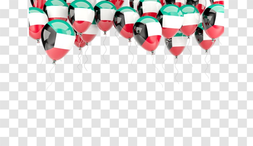 Russia Day Balloon Clip Art - Kuwait Flag Transparent PNG