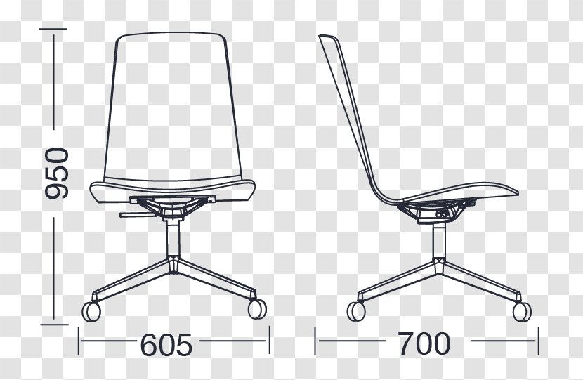 Office & Desk Chairs Convention Meeting Armrest - Plastic - Chair Transparent PNG