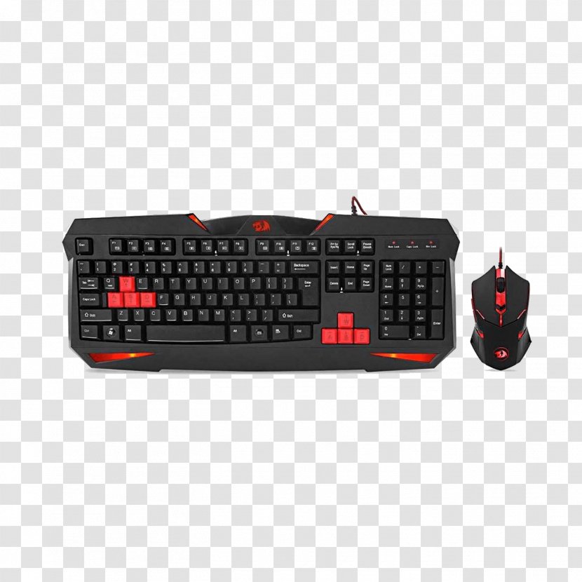 Computer Keyboard Mouse USB Gaming Keypad Personal - Pc Transparent PNG