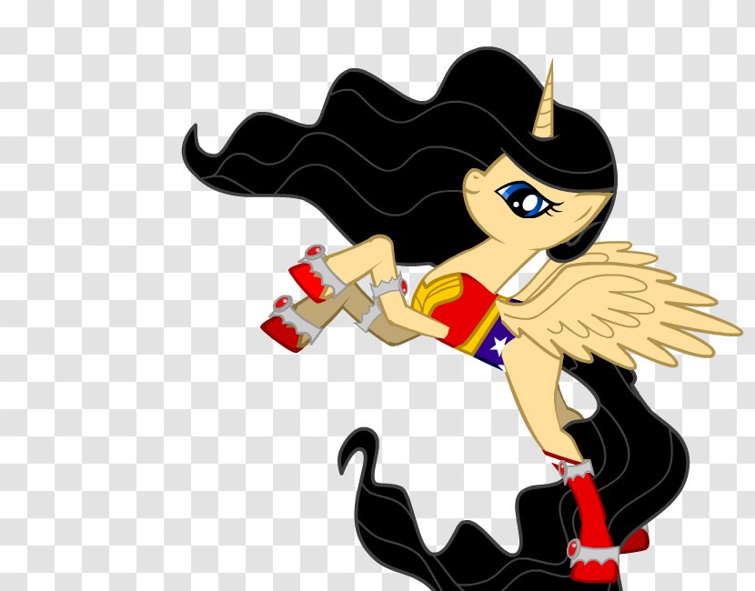 Pony Wonder Woman Princess Celestia Luna Horse Transparent PNG