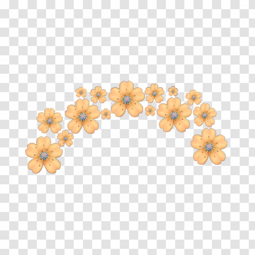 Orange - Yellow - Wildflower Petal Transparent PNG