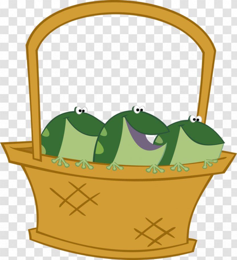Frog Pony Basket Animation Clip Art - Picnic Transparent PNG