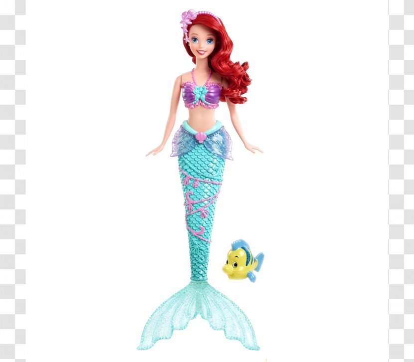 Ariel Disney Princess Mermaid Doll Toy Bild Lilli Transparent Png