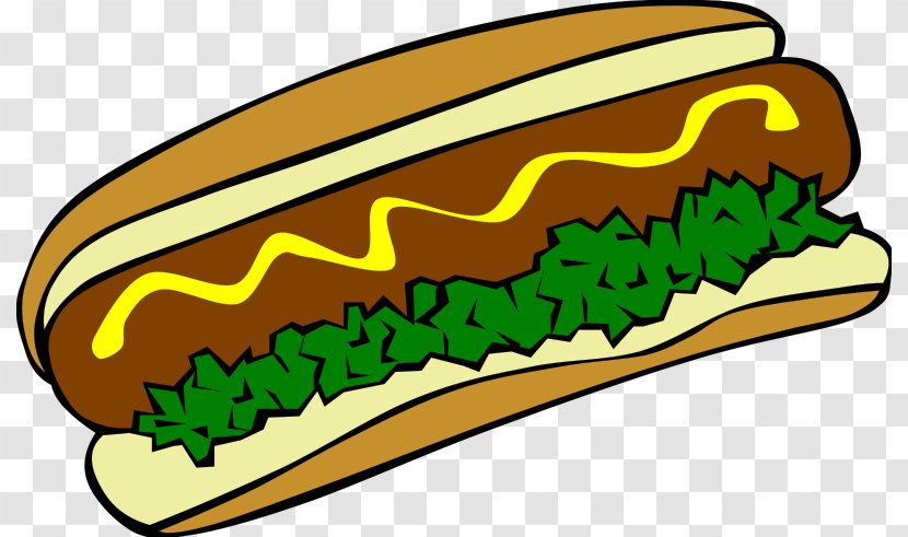 Hot Dog Hamburger Fast Food Barbecue Clip Art - Pixabay - Cliparts Transparent PNG