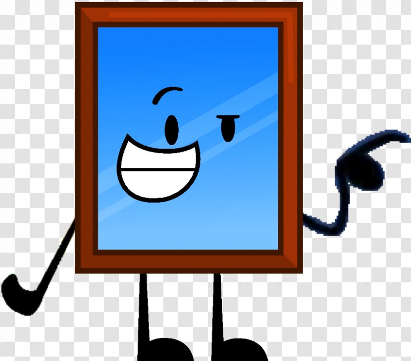 Clip Art Image Character - Drawing - Mirror On The Wall Transparent PNG