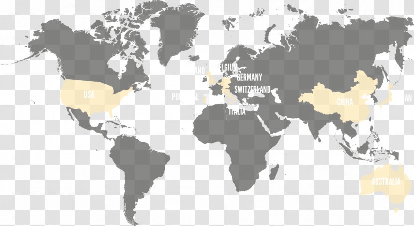 World Map Vector Transparent PNG