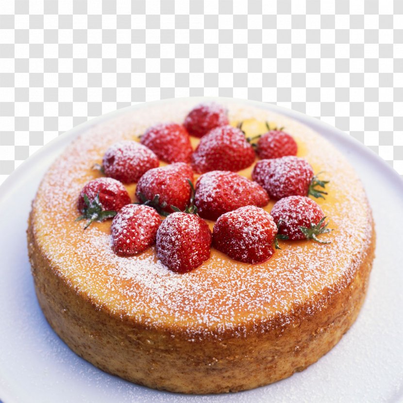 Cheesecake Strawberry Cream Cake Juice Milk - Frozen Dessert - Roasted Transparent PNG