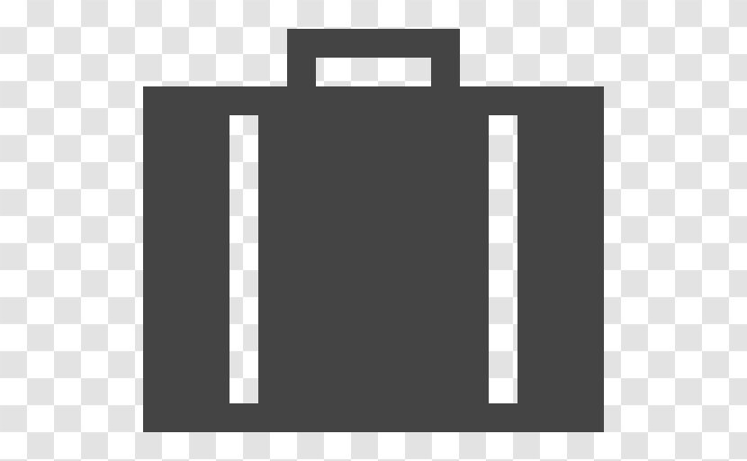 Suitcase Travel Baggage - Black Transparent PNG