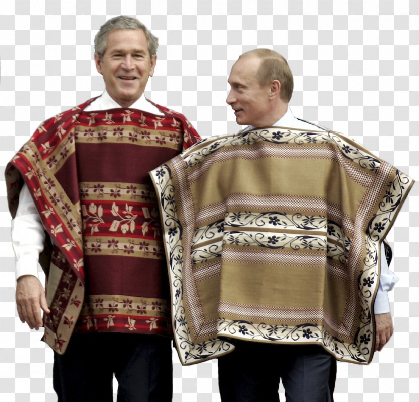 Vladimir Putin Russia United States Poncho Slovenia Summit 2001 - Fashion Transparent PNG