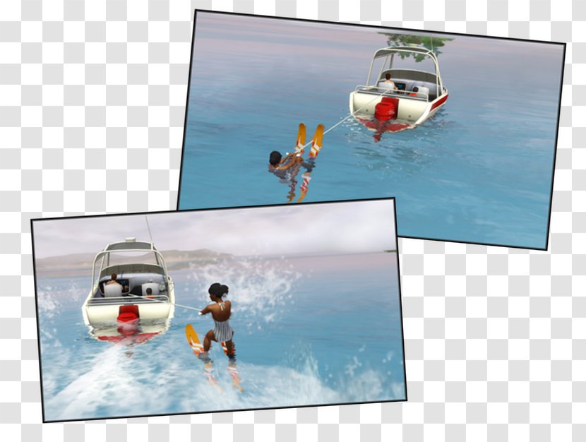 Water Skiing The Sims 3: Island Paradise Balloon Leisure - Autoped Transparent PNG