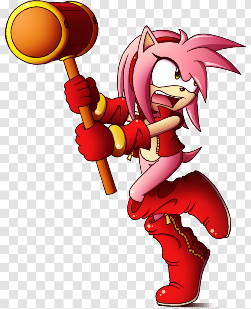 Amy Rose Sonic Free Riders Rouge The Bat DeviantArt - Silhouette - Male Female Shadow Transparent PNG