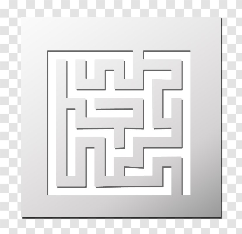 Maze Labyrinth Puzzle Rectangle - Square Meter Transparent PNG