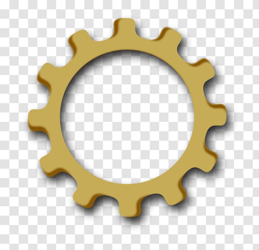 Gear Wheel Sprocket Mechanism - Color - Puffer Fish Clipart Transparent PNG