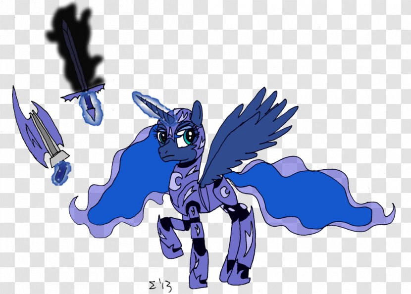 Princess Luna Pony Armour Celestia Pinkie Pie - Figurine Transparent PNG