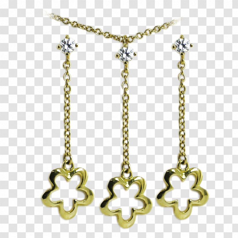 Earring Necklace Charms & Pendants Gold Jewellery Transparent PNG