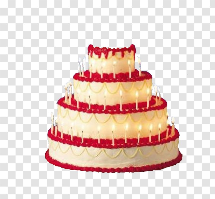 Birthday Cake Wish Card - Buttercream Transparent PNG
