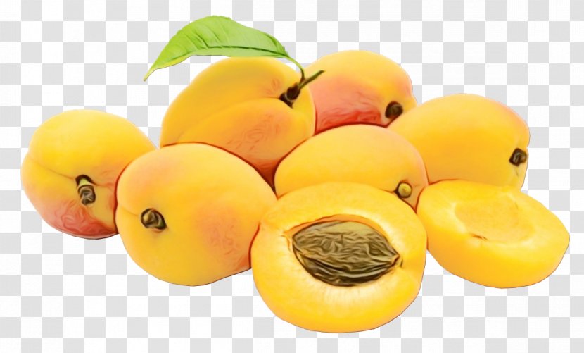 Fruit Cartoon - Superfood - Yellow Plum Accessory Transparent PNG