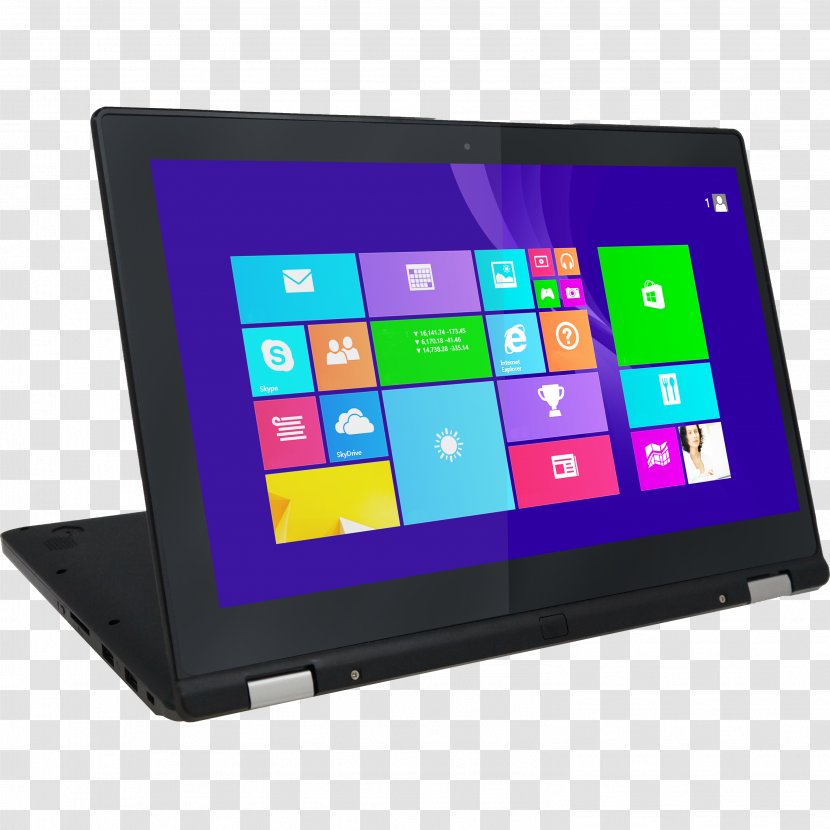 Laptop 2-in-1 PC Computer Intel Touchscreen - Electronics - Laptops Transparent PNG
