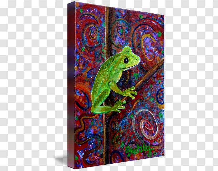 Tree Frog Art - Organism - Painting Transparent PNG