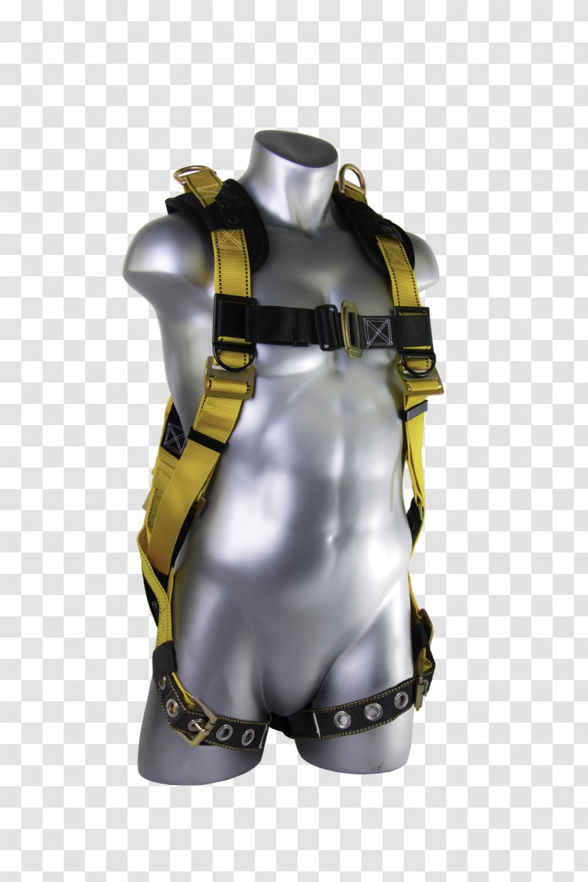 Safety Harness Fall Protection Arrest Climbing Harnesses Personal Protective Equipment - Carabiner - Confined Space Transparent PNG