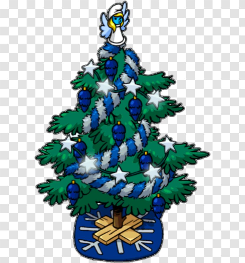 Christmas Tree Ornament The Smurfs Clip Art - Conifer - Christams Images Transparent PNG