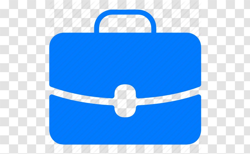 Briefcase Bag - Brief Blue Icon Transparent PNG