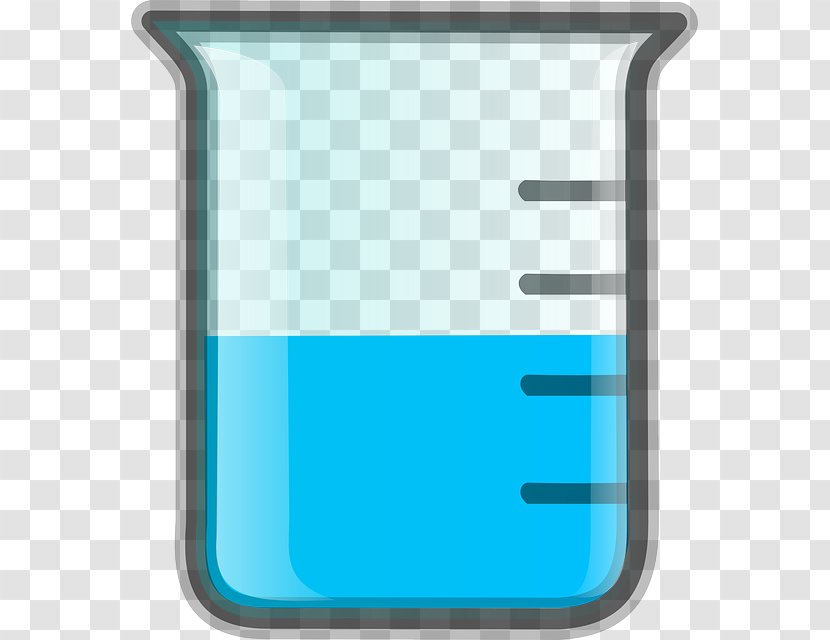 Beaker Laboratory Flasks Clip Art - Glassware - Chemical Transparent PNG