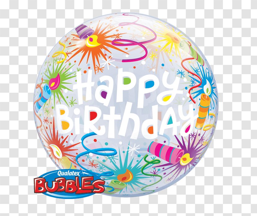 Balloon Happy Birthday Party Candle Transparent PNG