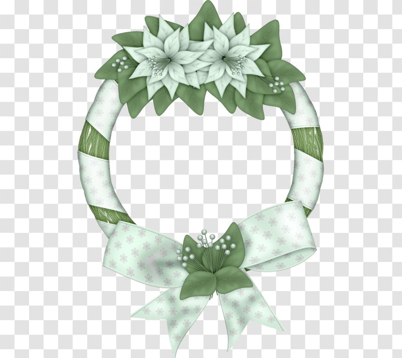 Santa Claus Christmas Day Wreath Card Clip Art - Wilderness Design Element Transparent PNG