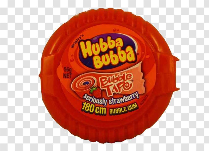 Chewing Gum Hubba Bubba Bubble Tape Candy - Snack Transparent PNG