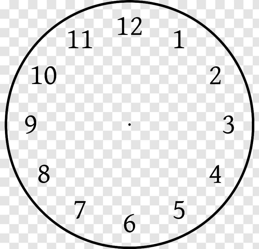 Clock Face Position Time Clip Art Transparent PNG